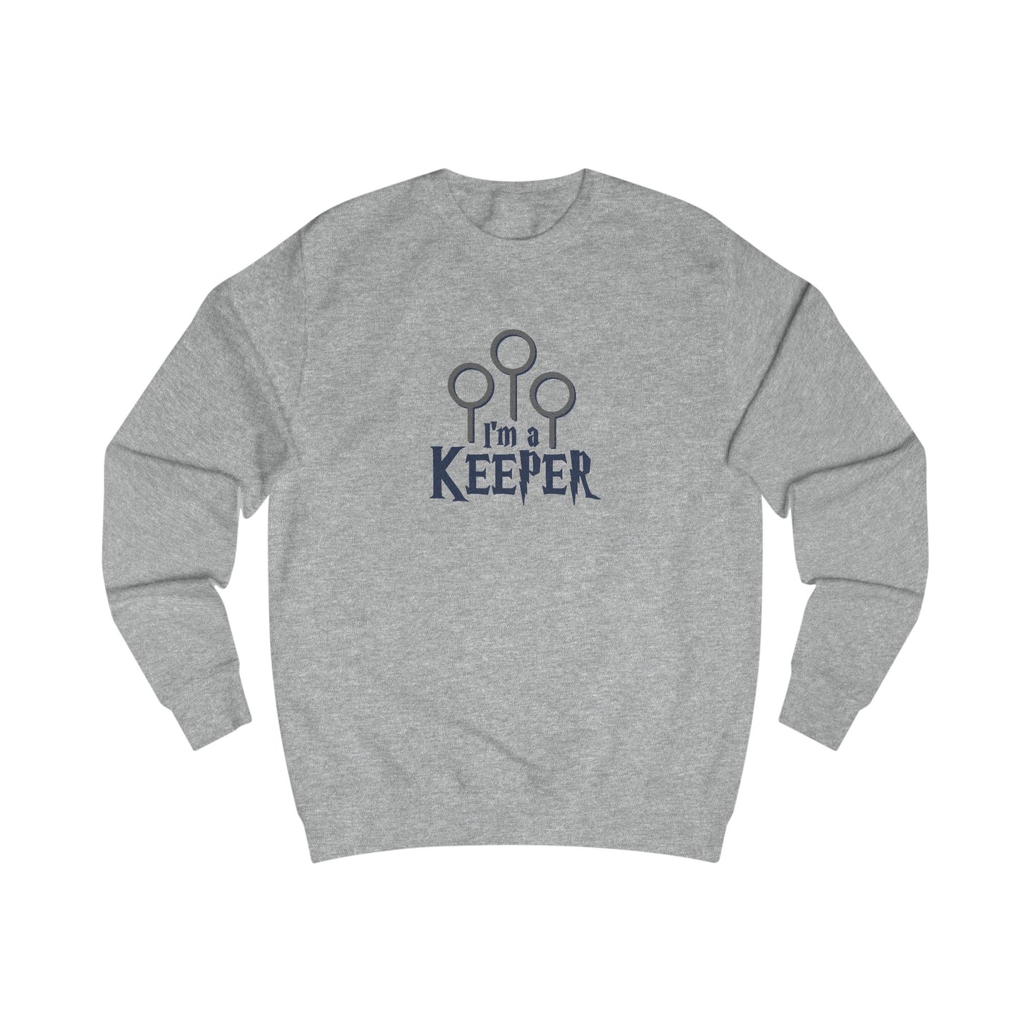 I’m a Keeper — Harry Potter Quidditch Retro Sweatshirt (Light)