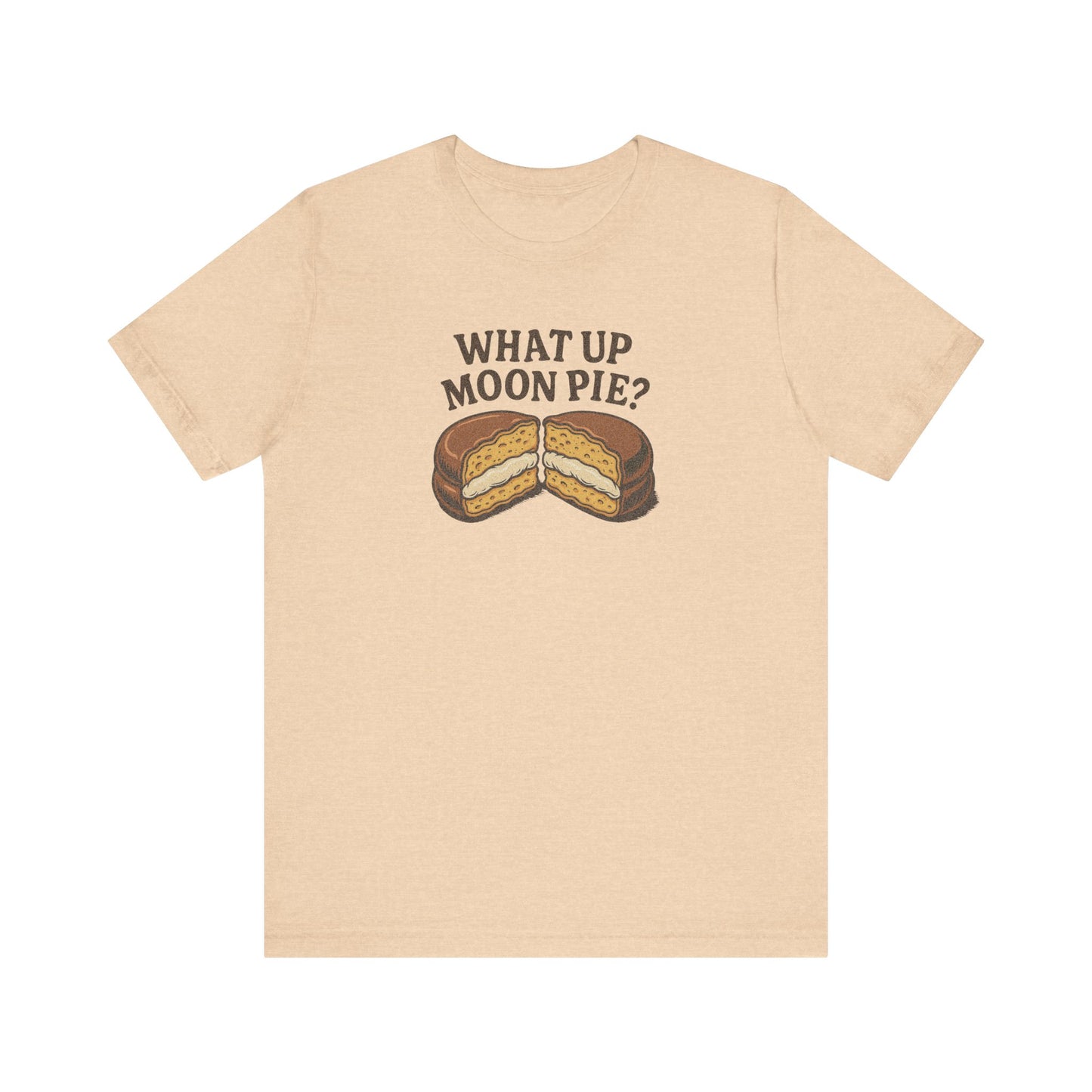 What Up, Moon Pie? — Big Bang Theory Retro Tee (Light)