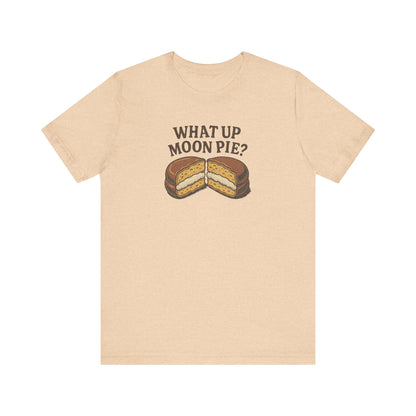 What Up, Moon Pie? — Big Bang Theory Retro Tee (Light)