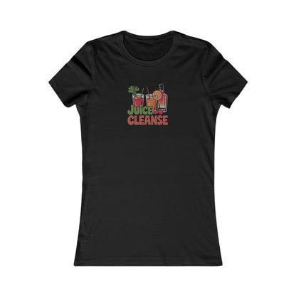 Juice Cleanse Liquid Diet — Boozy Brunch Retro Women's Tee (Dark)