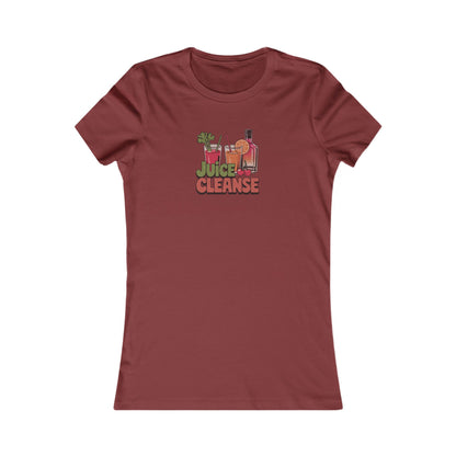 Juice Cleanse Liquid Diet — Boozy Brunch Retro Women's Tee (Dark)