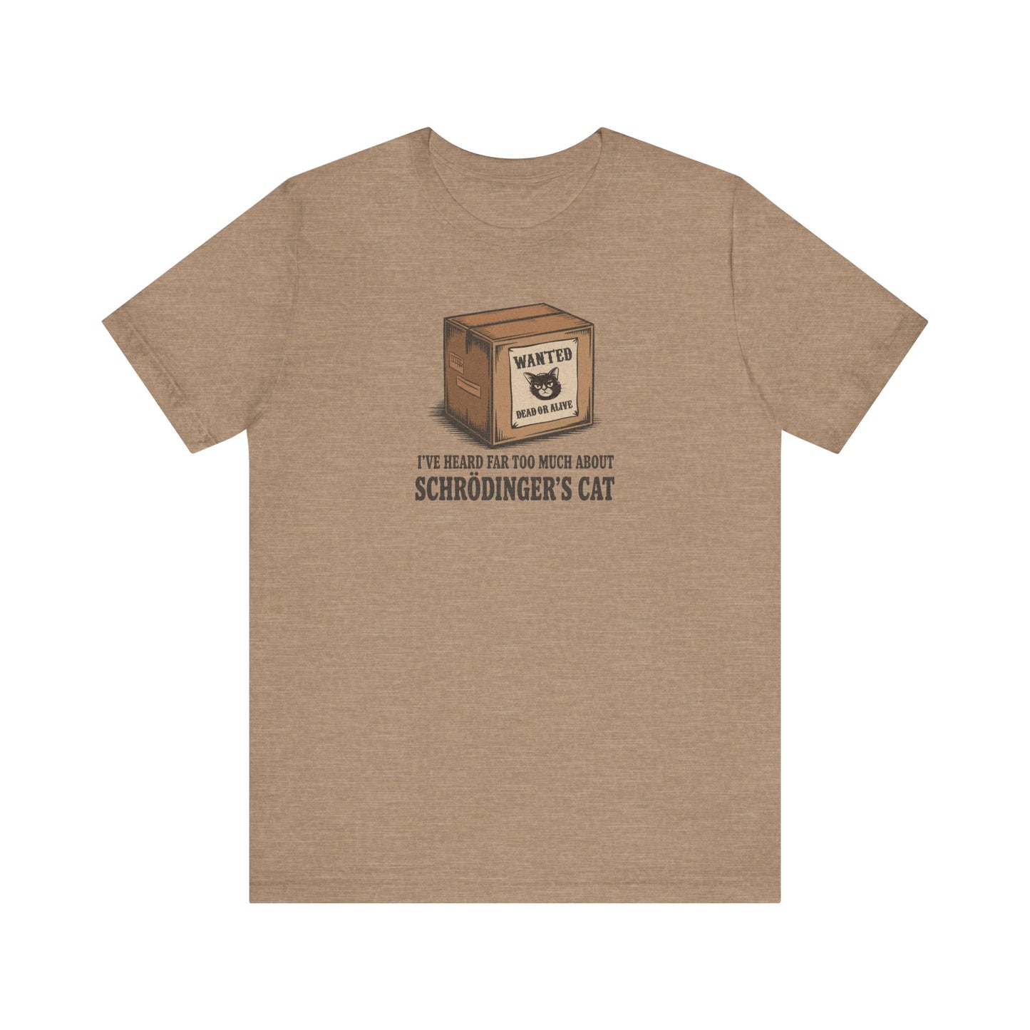 Schrödinger’s Cat — Big Bang Theory Retro Tee (Light)
