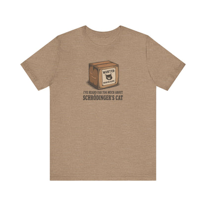Schrödinger’s Cat — Big Bang Theory Retro Tee (Light)