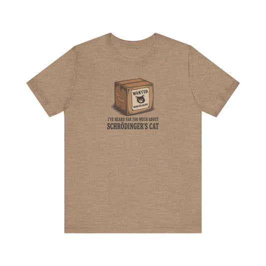 Schrödinger’s Cat — Big Bang Theory Retro Tee (Light)