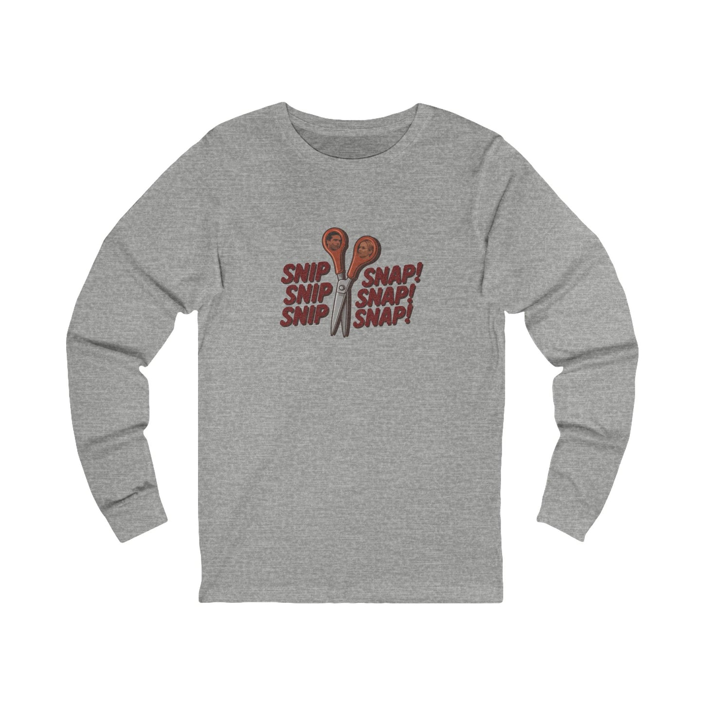 Snip Snap! — Michael Scott Vasectomy Long Sleeve (Light)