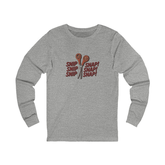 Snip Snap! — Michael Scott Vasectomy Long Sleeve (Light)