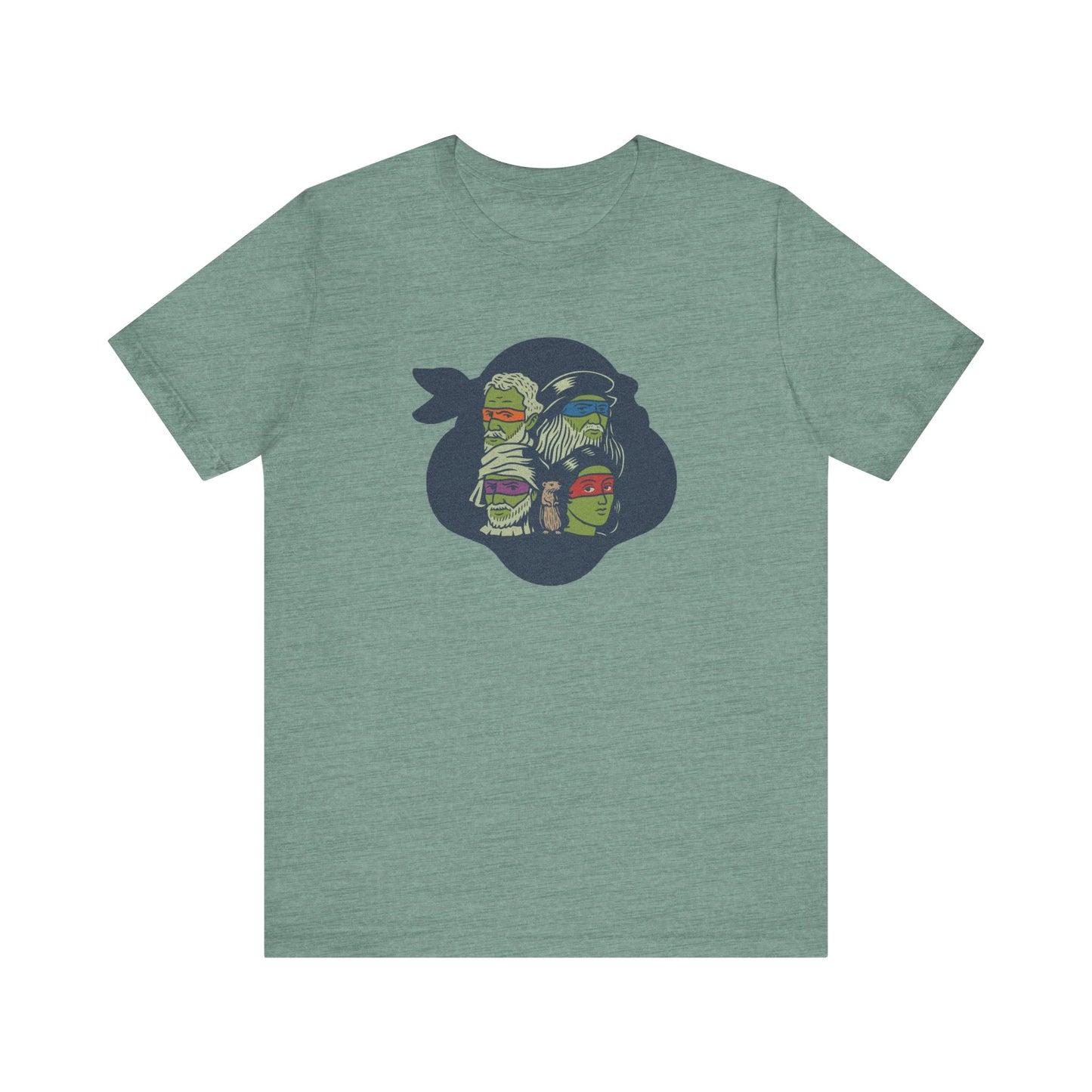 Renaissance Ninja Turtles — TMNT Retro Tee (Light)