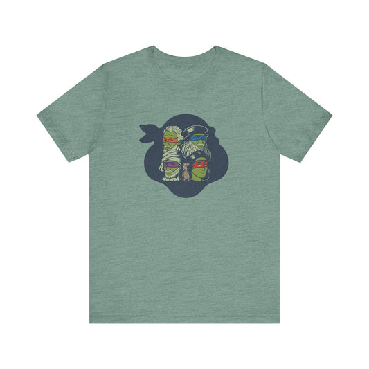 Renaissance Ninja Turtles — TMNT Retro Tee (Light)