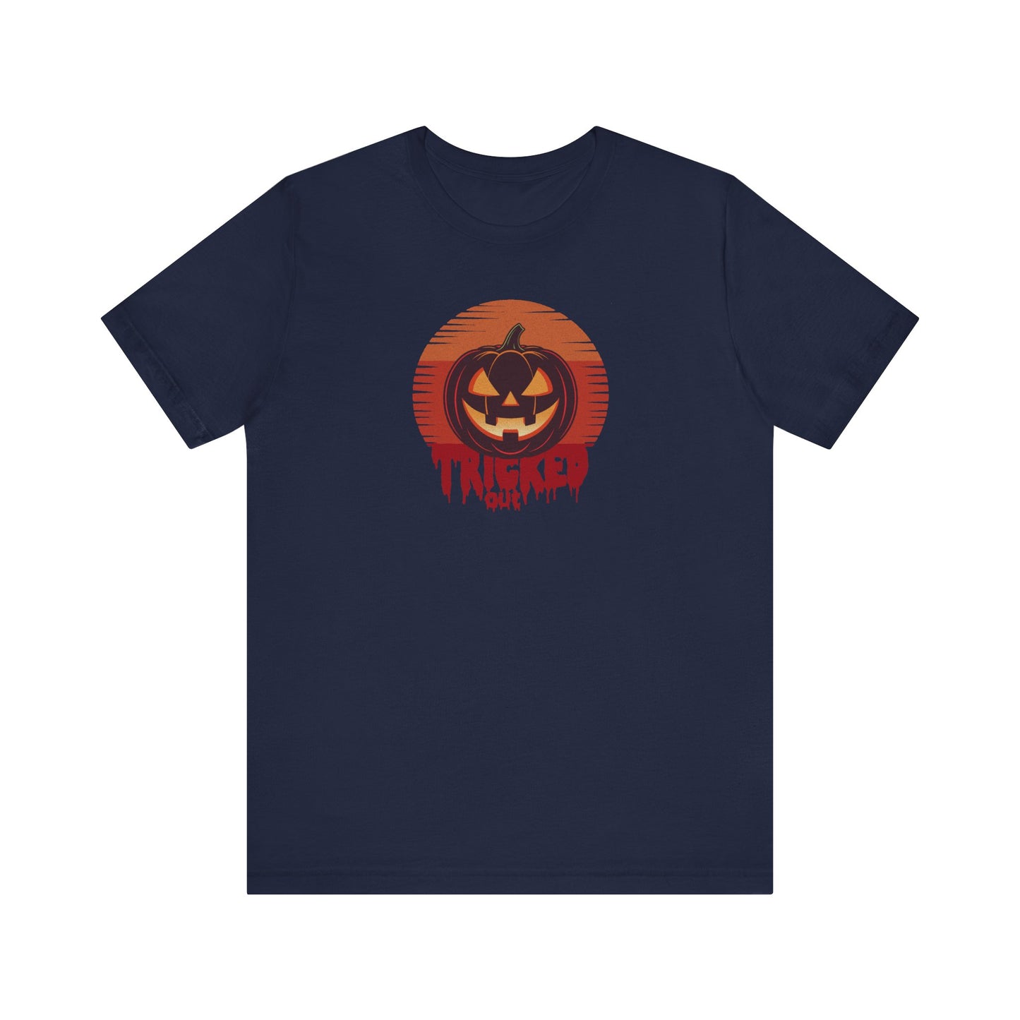 Tricked Out — Vintage Jack-O’-Lantern Tee (Dark)