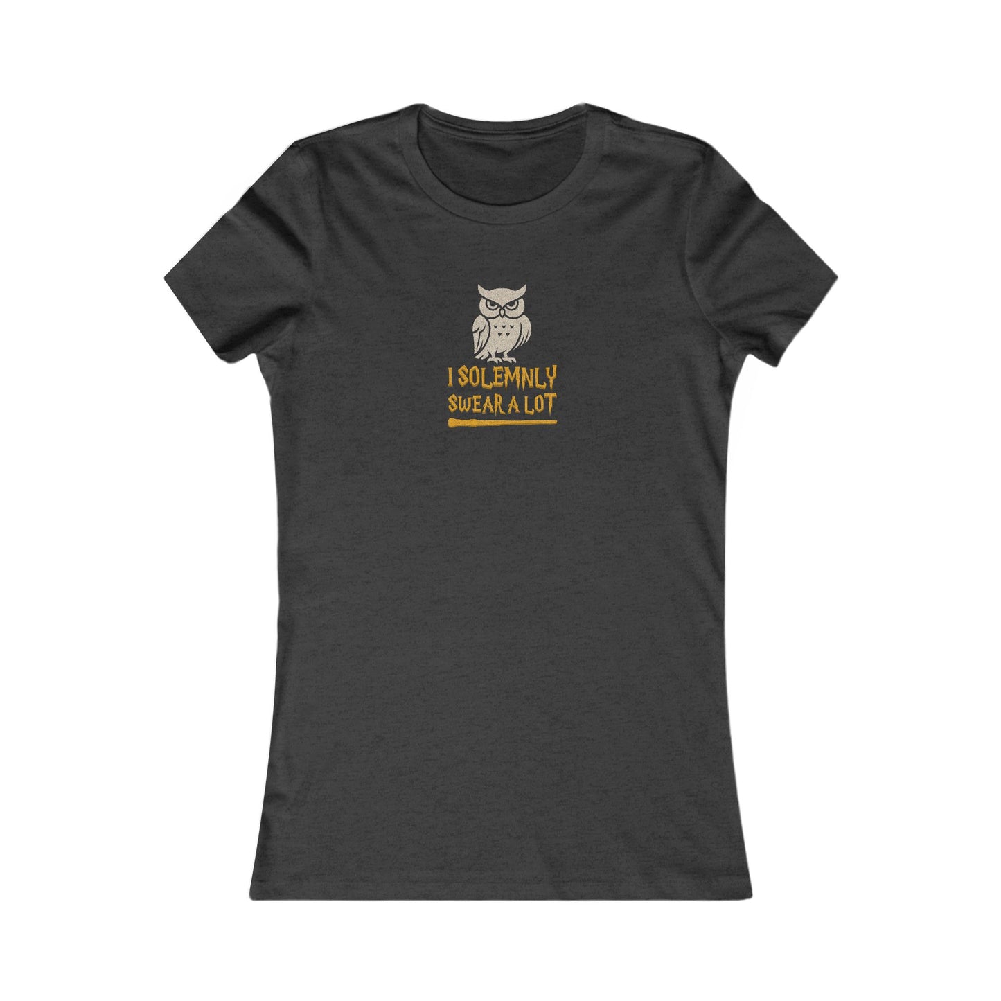 I Solemnly Swear a Lot — Harry Potter Retro Women's Tee (Dark)