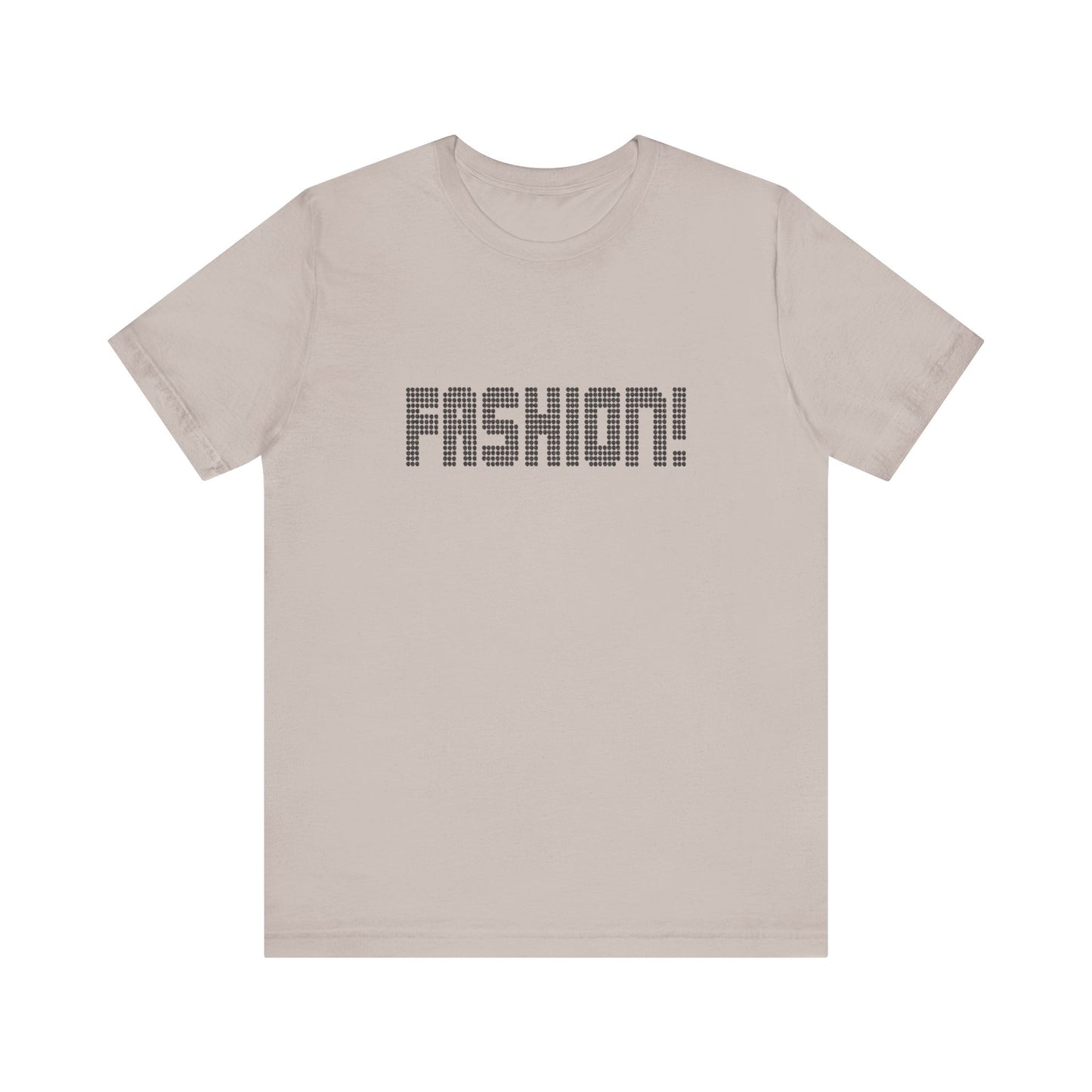 FASHION! — Psych Faux Rhinestones Retro Tee (Light)