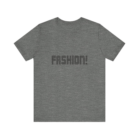 FASHION! — Psych Faux Rhinestones Retro Tee (Light)