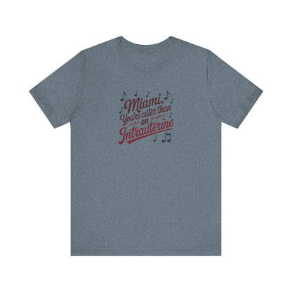 Cuter Than An Intrauterine — Golden Girls Retro Tee (Light)