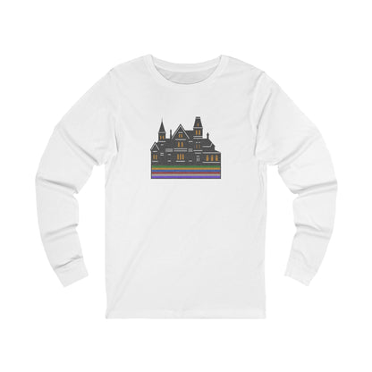 Welcome to Hill House (Off Route 41) — Clue Retro Long Sleeve (Light)