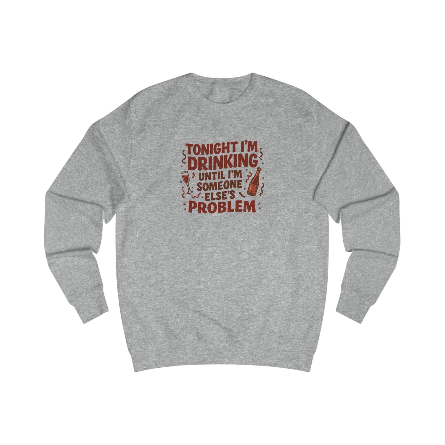 The Problem is Coming From Inside the Bar — Retro Sweatshirt (Light)