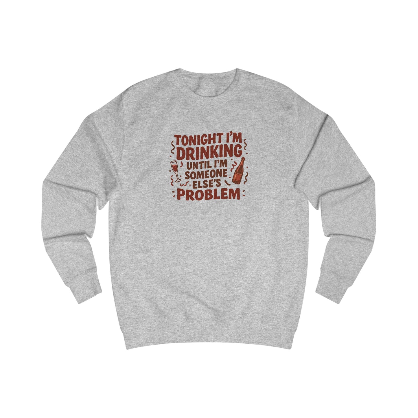 The Problem is Coming From Inside the Bar — Retro Sweatshirt (Light)