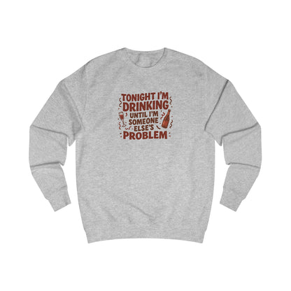 The Problem is Coming From Inside the Bar — Retro Sweatshirt (Light)