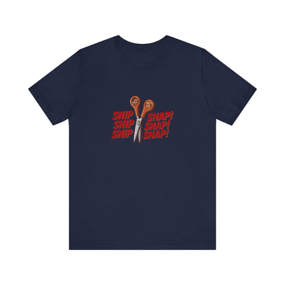 Snip Snap! — Michael Scott Vasectomy Retro Tee (Dark)