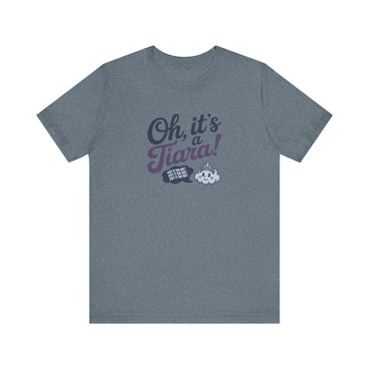 Oh, It’s a Tiara! (Put It On Me!) — Amy Farrah Fowler Retro Tee (Light)