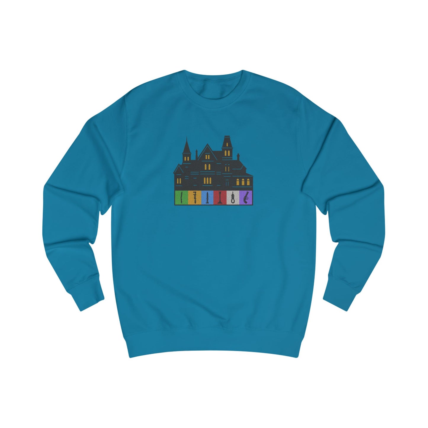 Welcome to Hill House (Off Route 41) — Clue Retro Sweatshirt (Light)