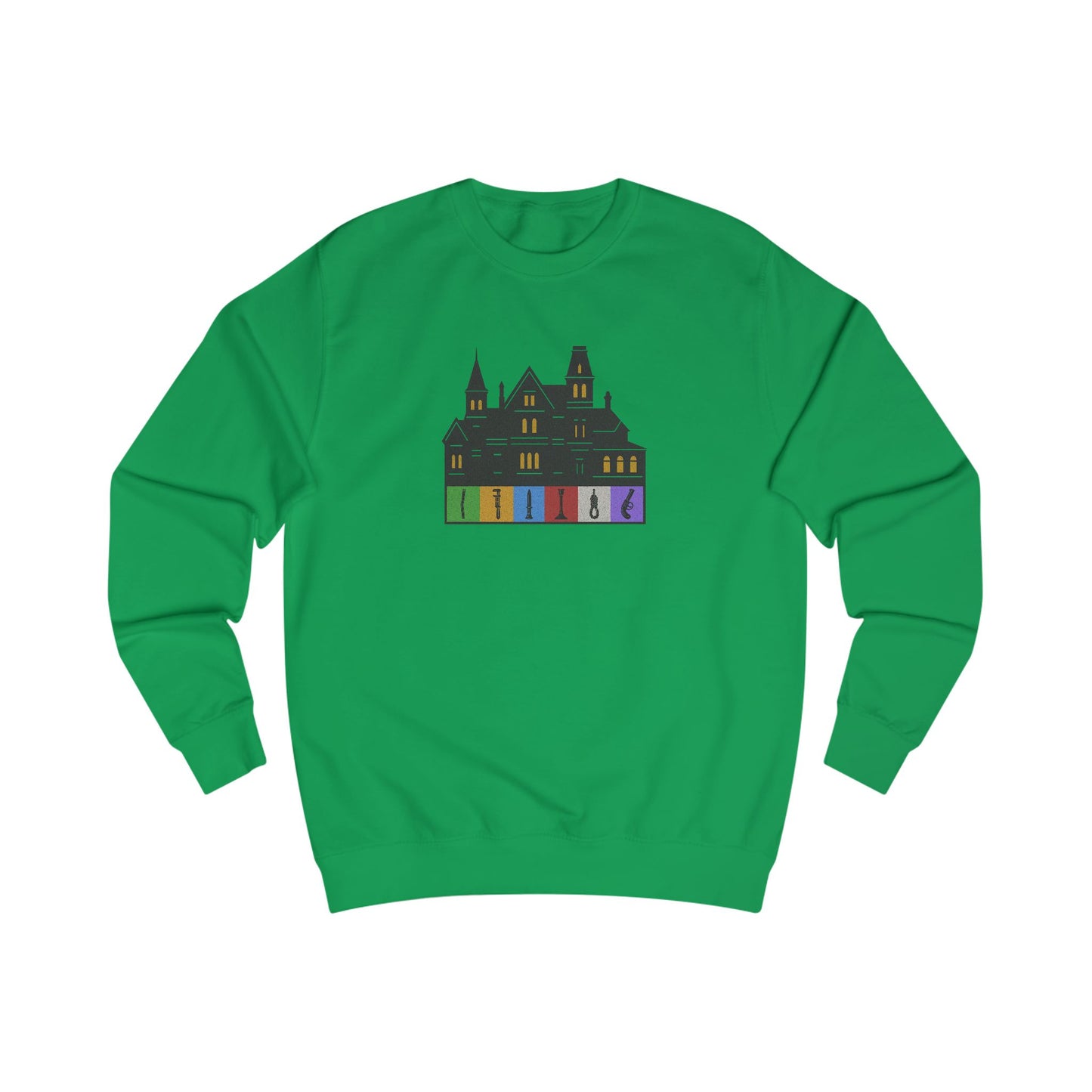Welcome to Hill House (Off Route 41) — Clue Retro Sweatshirt (Light)