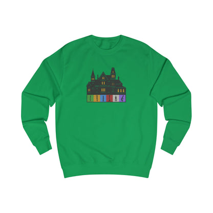 Welcome to Hill House (Off Route 41) — Clue Retro Sweatshirt (Light)