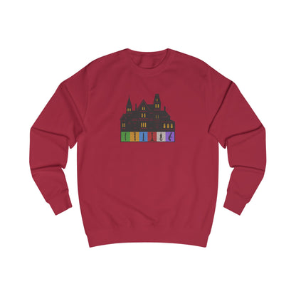Welcome to Hill House (Off Route 41) — Clue Retro Sweatshirt (Light)