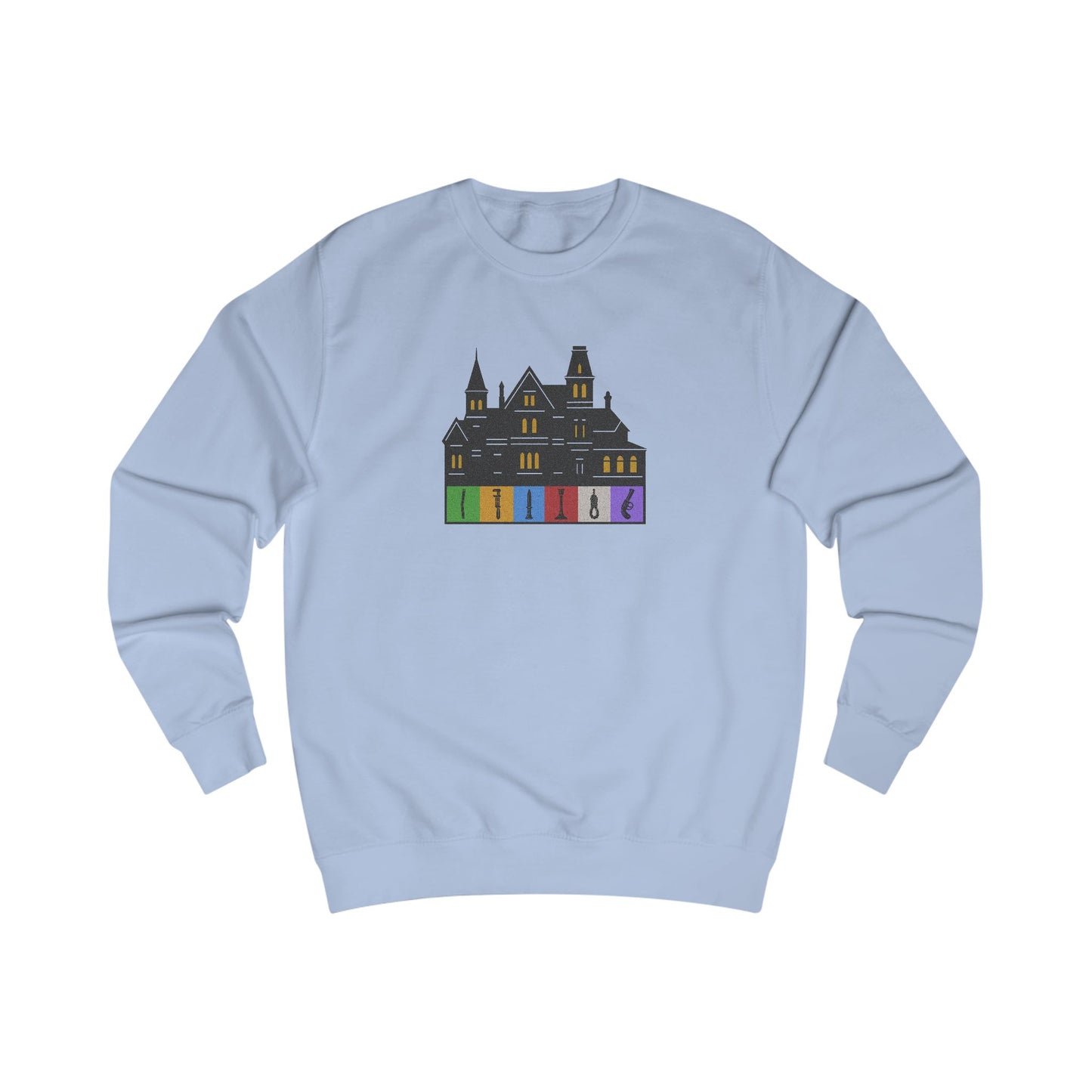 Welcome to Hill House (Off Route 41) — Clue Retro Sweatshirt (Light)
