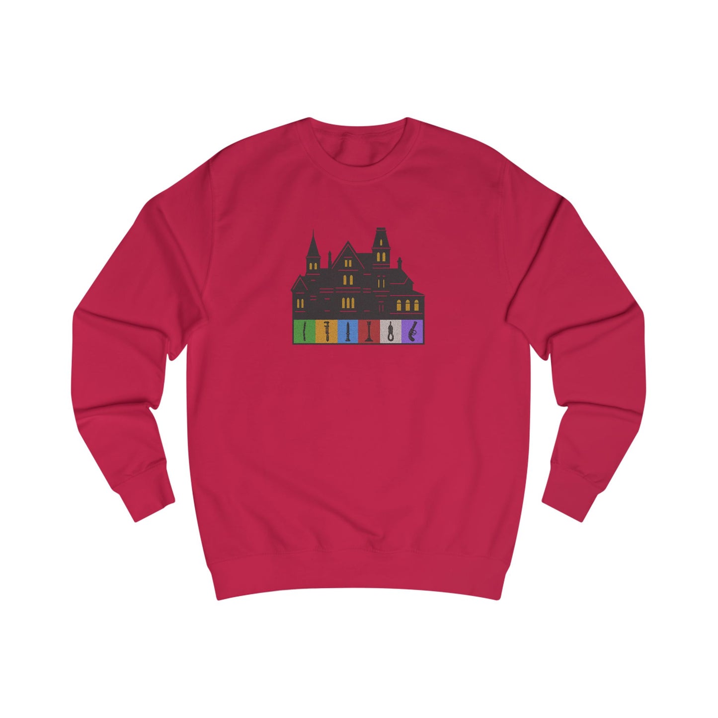 Welcome to Hill House (Off Route 41) — Clue Retro Sweatshirt (Light)