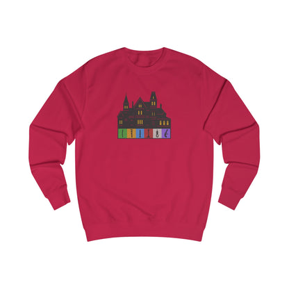 Welcome to Hill House (Off Route 41) — Clue Retro Sweatshirt (Light)