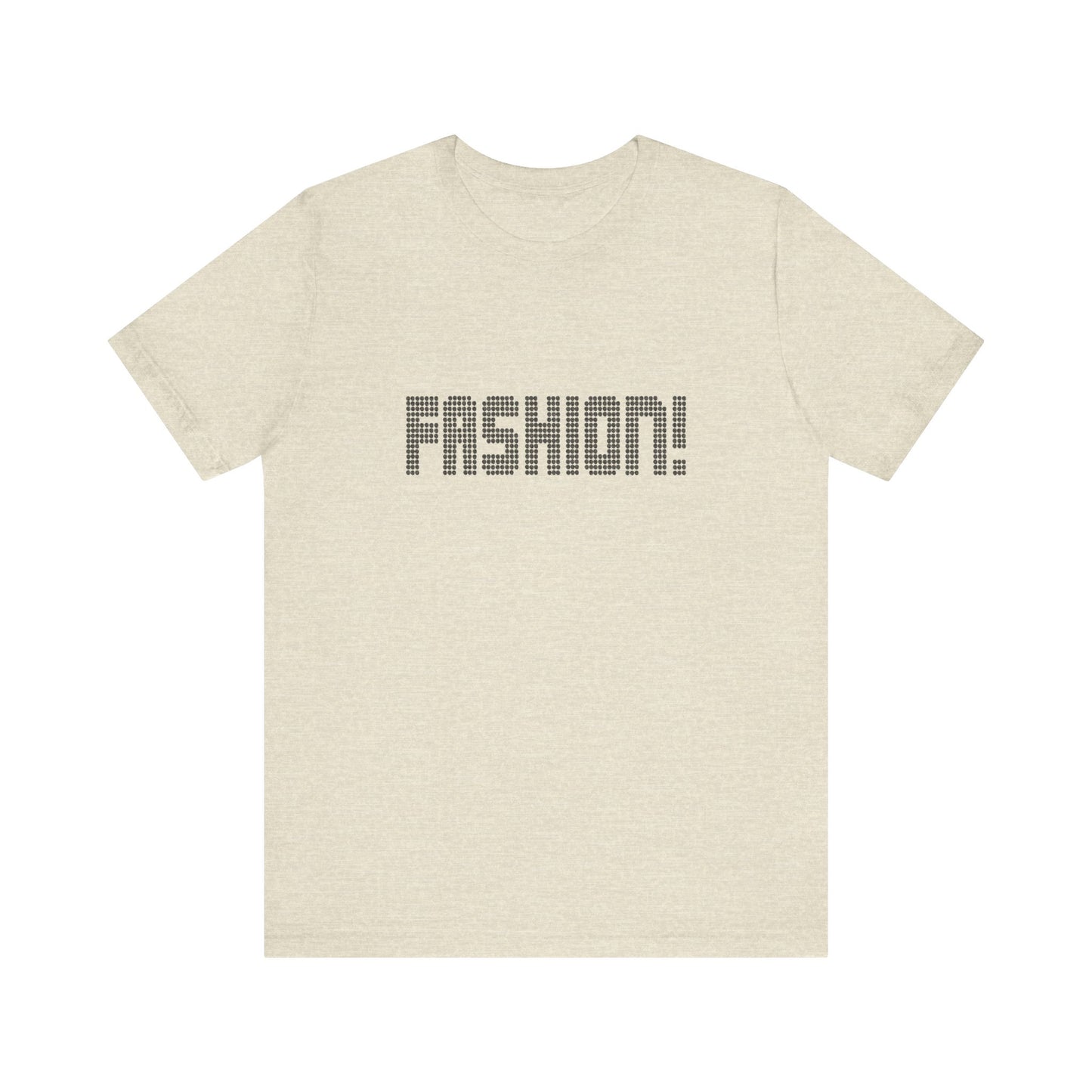FASHION! — Psych Faux Rhinestones Retro Tee (Light)