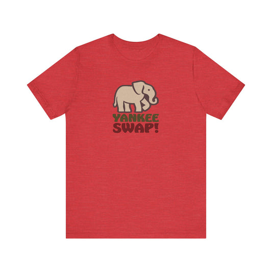 Yankee Swap! Christmas Party — Michael Scott Retro Tee (Light)