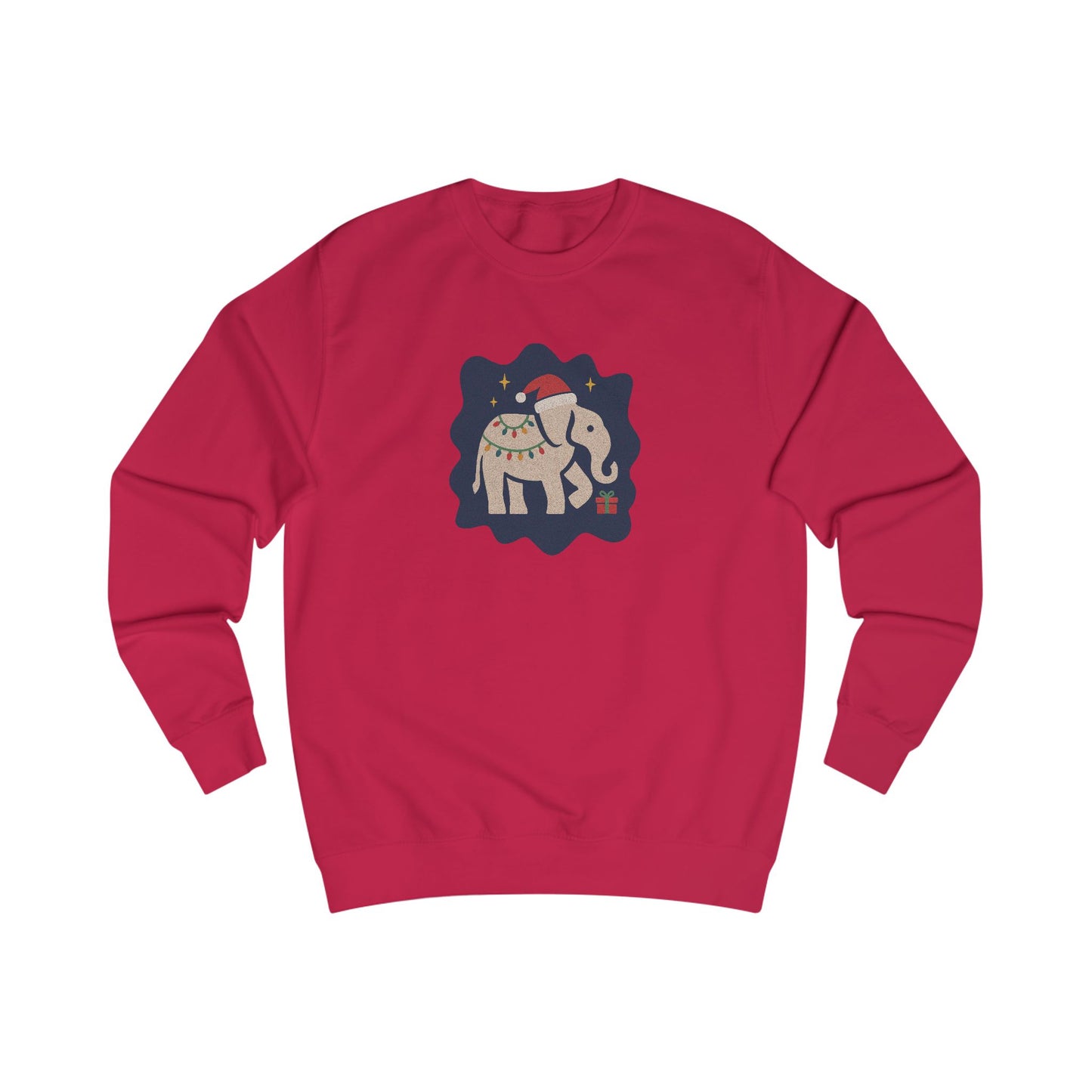 White Elephant Season — Retro Christmas Sweatshirt (Light)