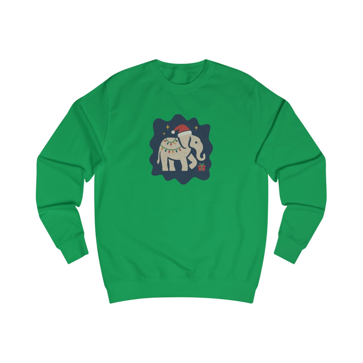White Elephant Season — Retro Christmas Sweatshirt (Light)
