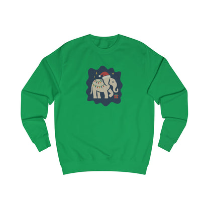 White Elephant Season — Retro Christmas Sweatshirt (Light)