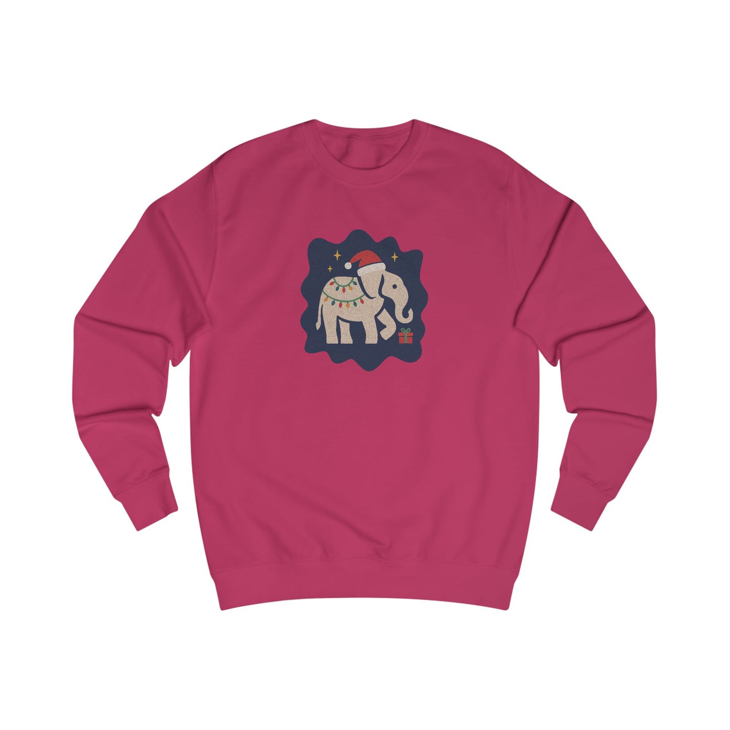 White Elephant Season — Retro Christmas Sweatshirt (Light)