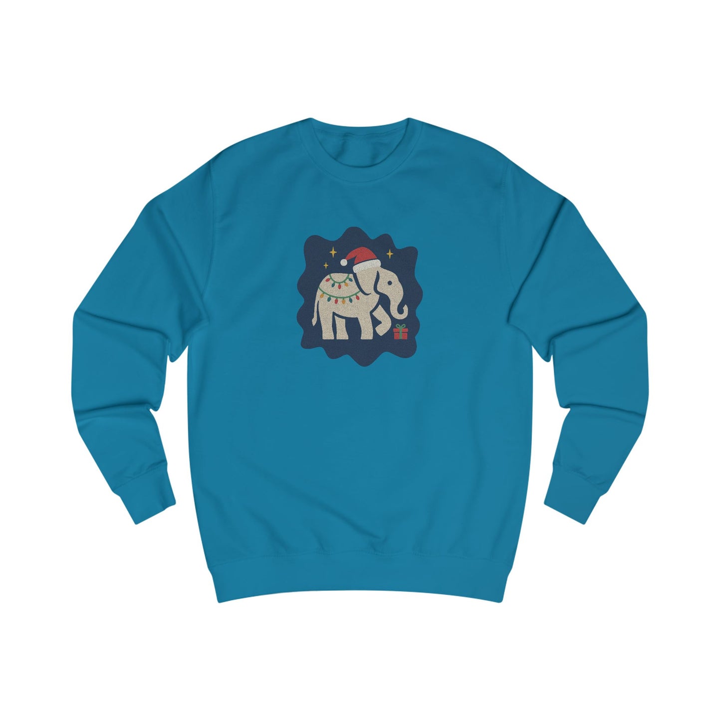 White Elephant Season — Retro Christmas Sweatshirt (Light)