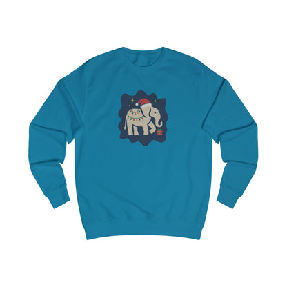 White Elephant Season — Retro Christmas Sweatshirt (Light)