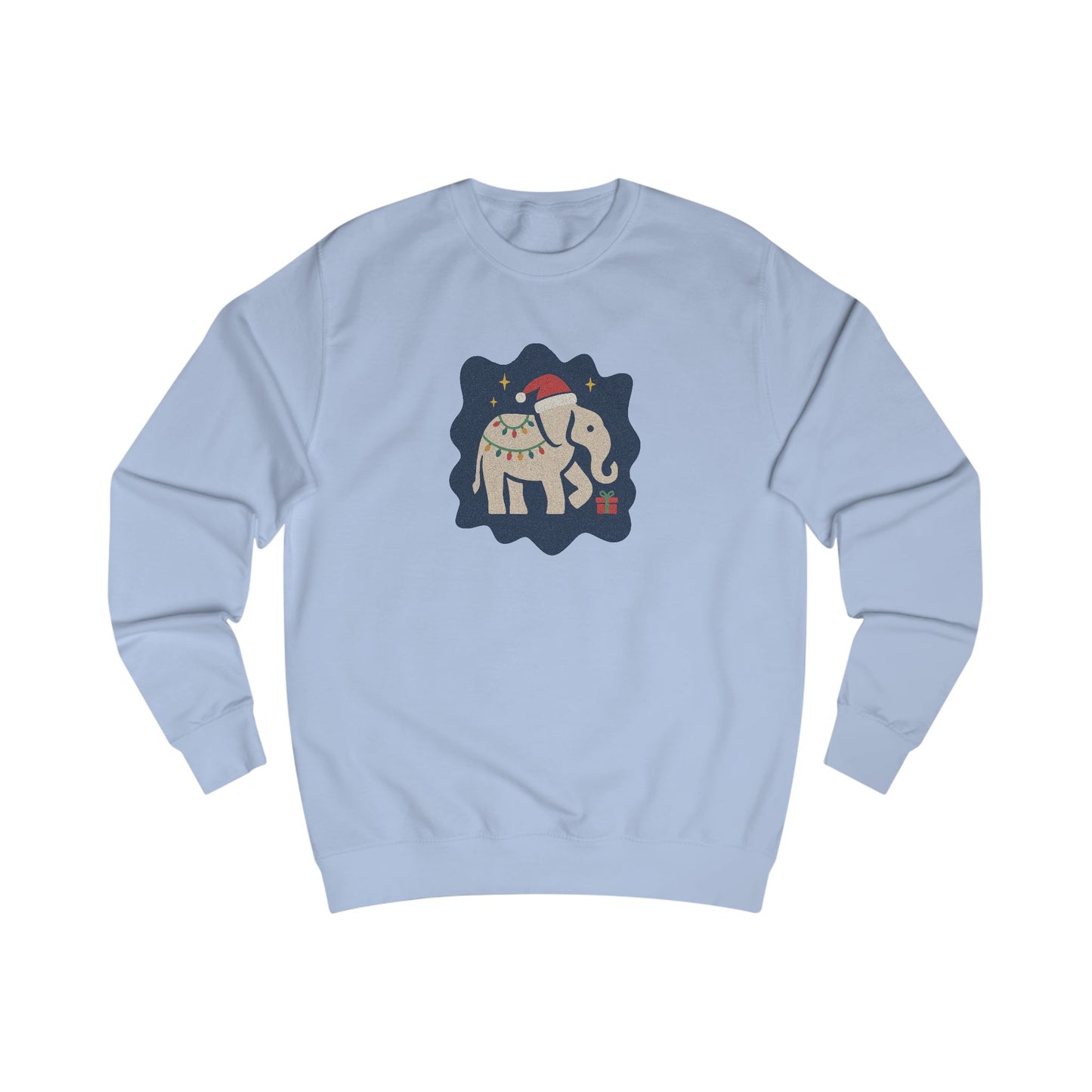 White Elephant Season — Retro Christmas Sweatshirt (Light)