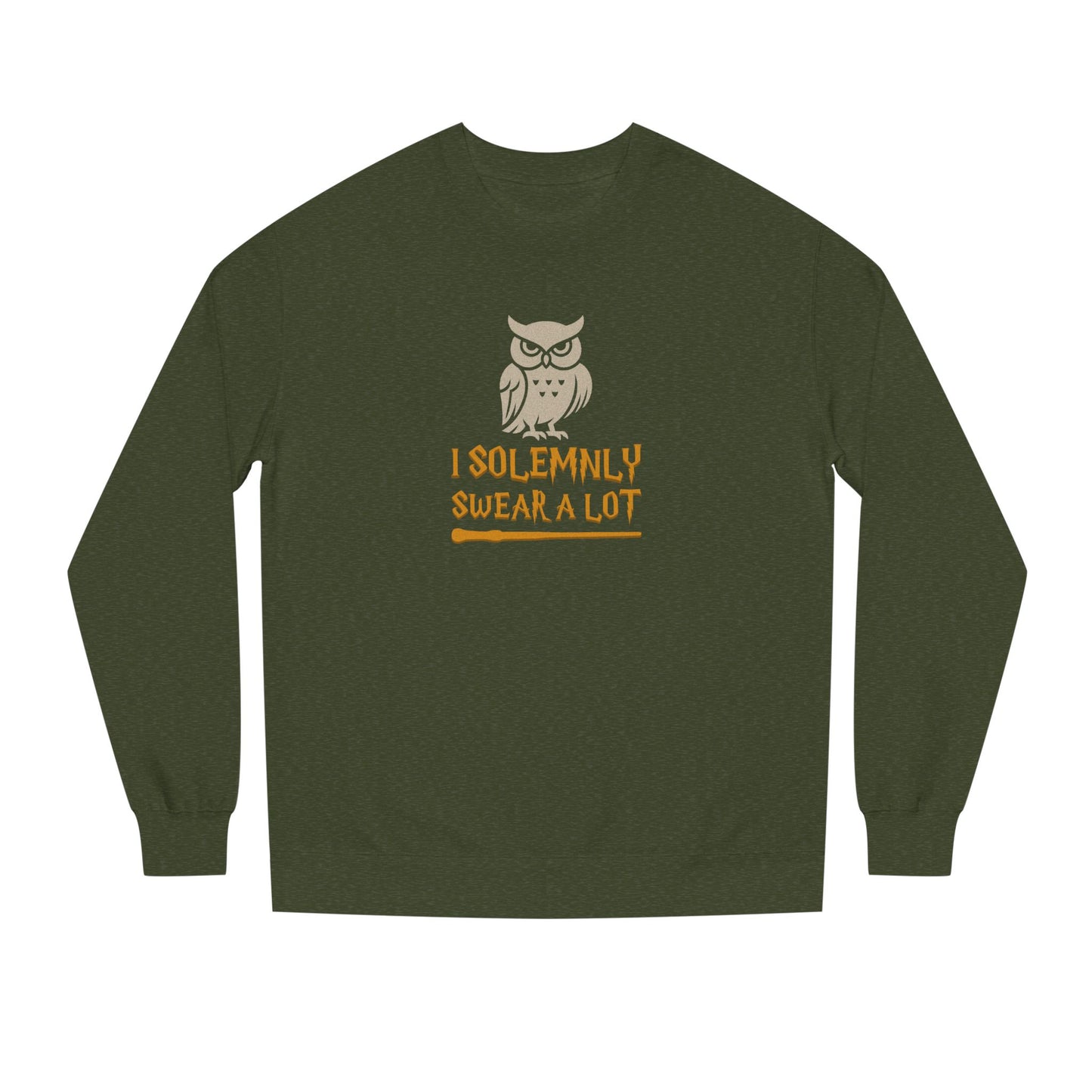 I Solemnly Swear a Lot — Harry Potter Retro Sweatshirt (Dark)