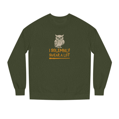 I Solemnly Swear a Lot — Harry Potter Retro Sweatshirt (Dark)