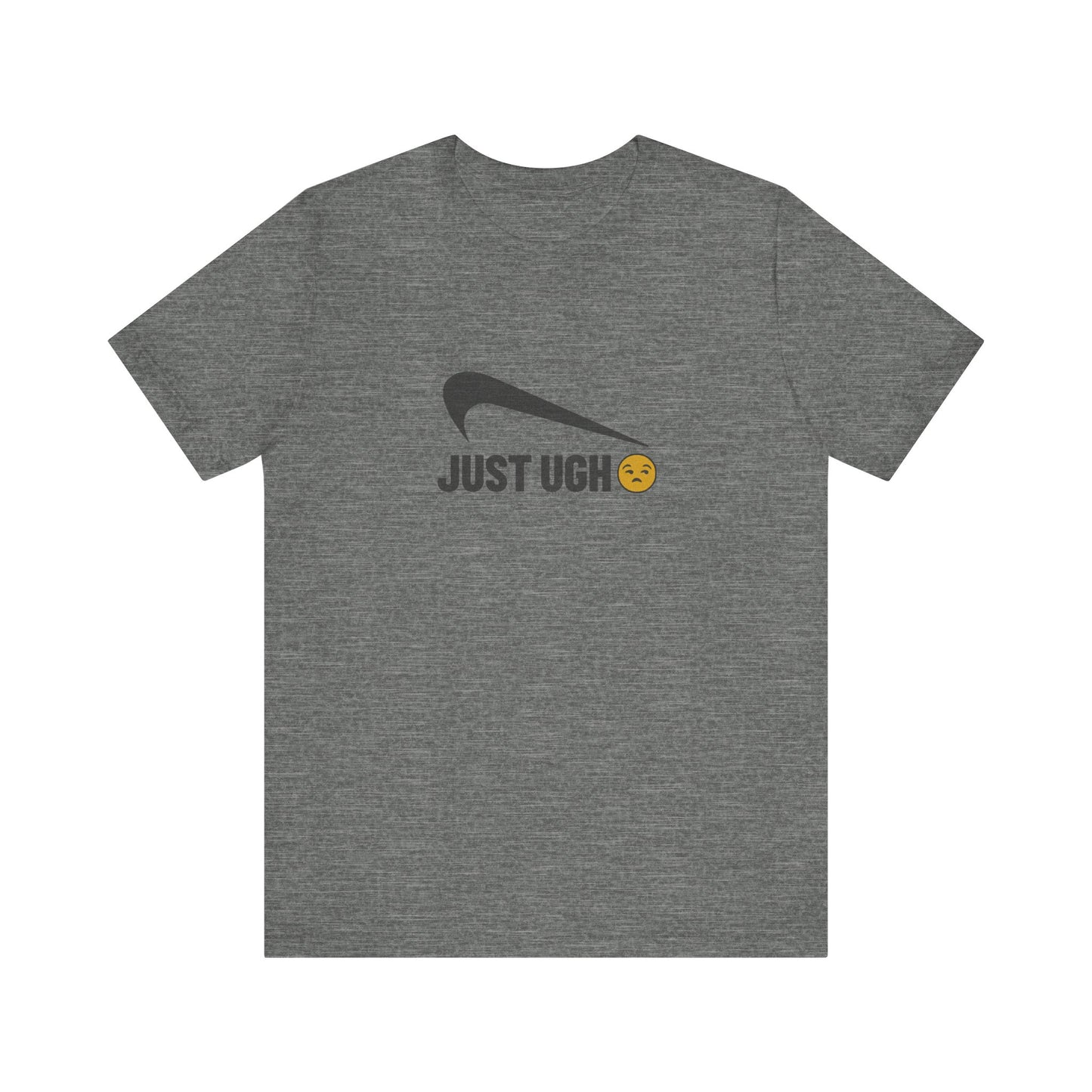 Just Ugh 😒 Athletic Parody — Retro Workout Tee (Light)