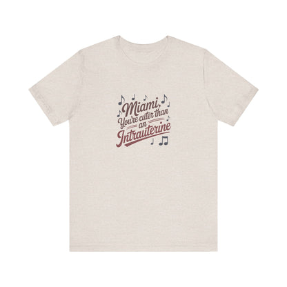 Cuter Than An Intrauterine — Golden Girls Retro Tee (Light)