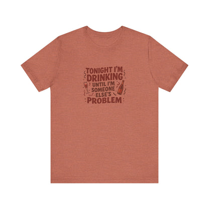 The Problem is Coming From Inside the Bar — Retro Tee (Light)