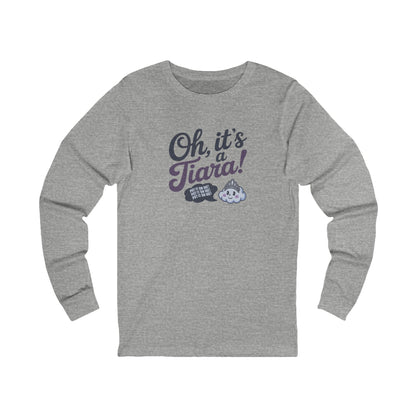 Oh, It’s a Tiara! (Put It On Me!) — Amy Farrah Fowler Retro Long Sleeve (Light)