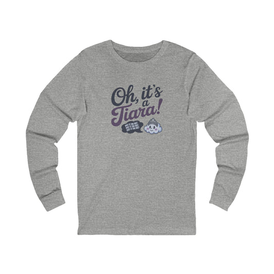 Oh, It’s a Tiara! (Put It On Me!) — Amy Farrah Fowler Retro Long Sleeve (Light)