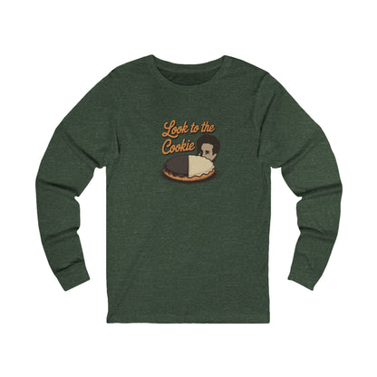 Look to the (Black-and-White) Cookie — Seinfeld Retro Long Sleeve (Dark)