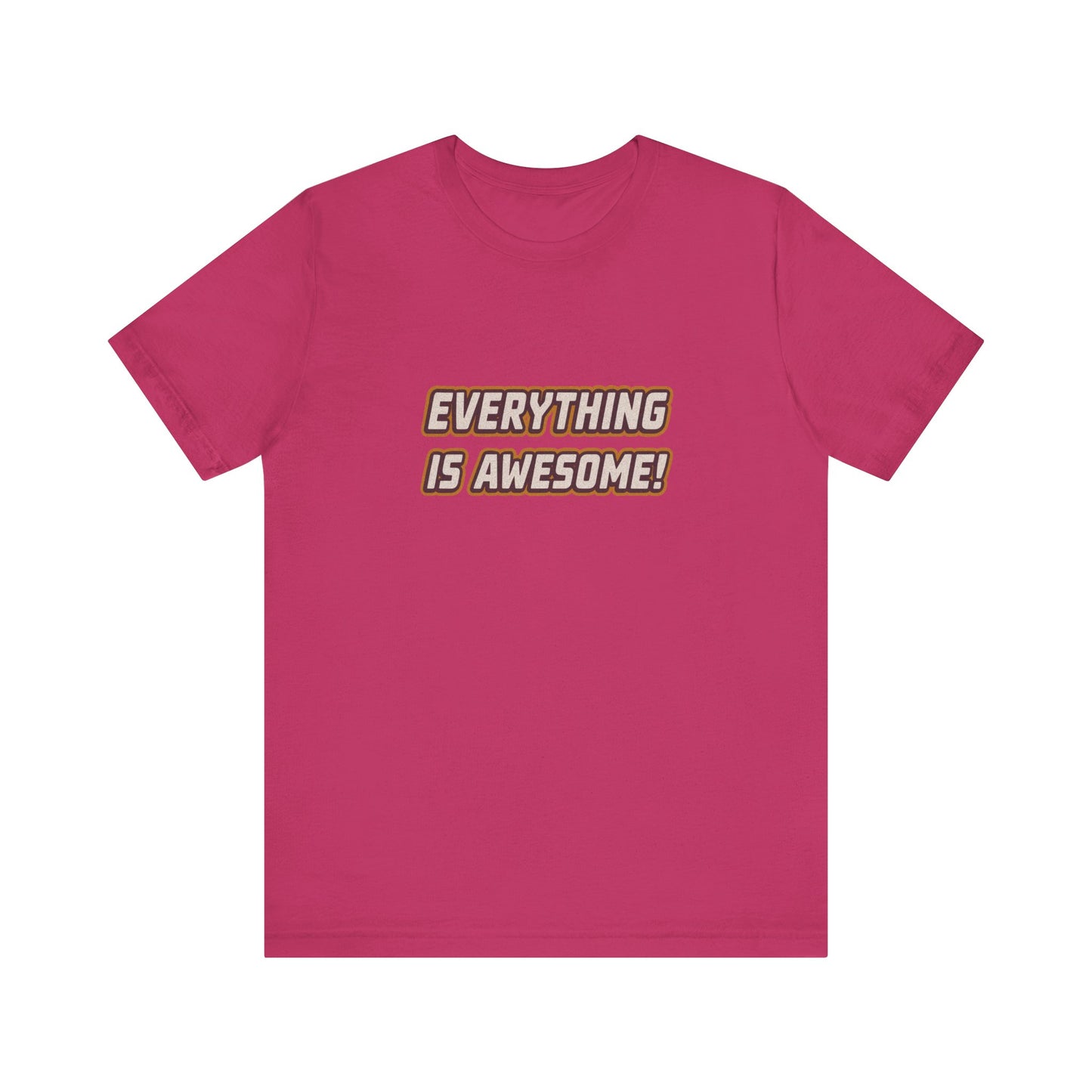 Everything is Awesome! — The LEGO Movie-Inspired Retro Tee (Light)