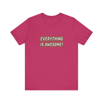 Everything is Awesome! — The LEGO Movie-Inspired Retro Tee (Light)