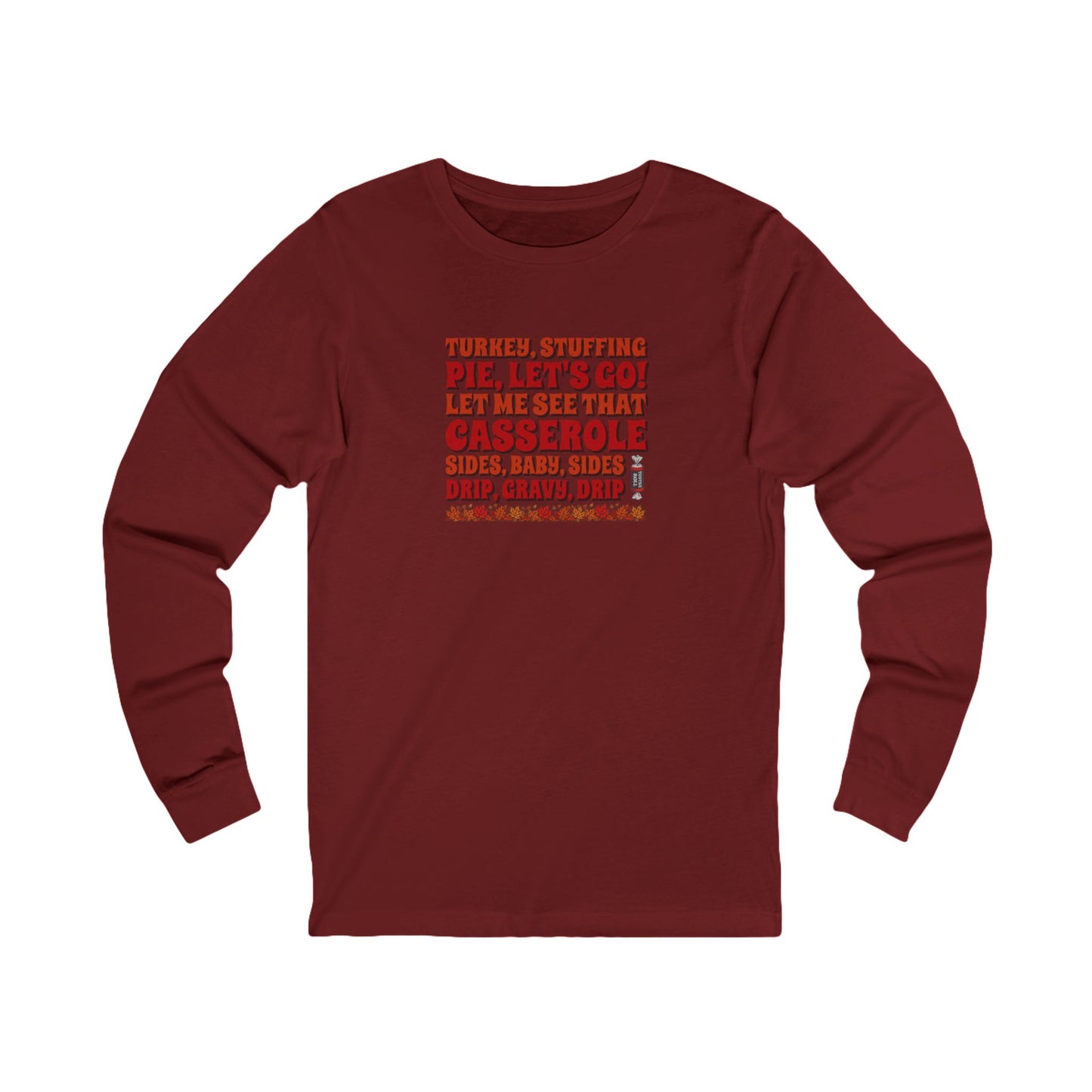 Let Me See That Casserole — Tootsee Roll Retro Long Sleeve (Dark)